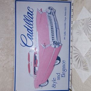 Cadillac Convertible Coupe series 6200 Vintage looking Metal sign
